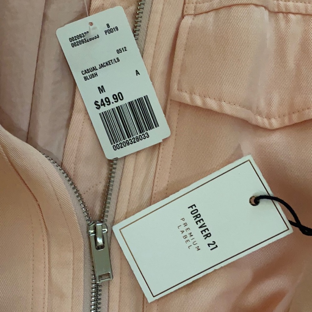 Forever 21 Premium Label Drawstring Jacket Size M - Picture 9 of 9